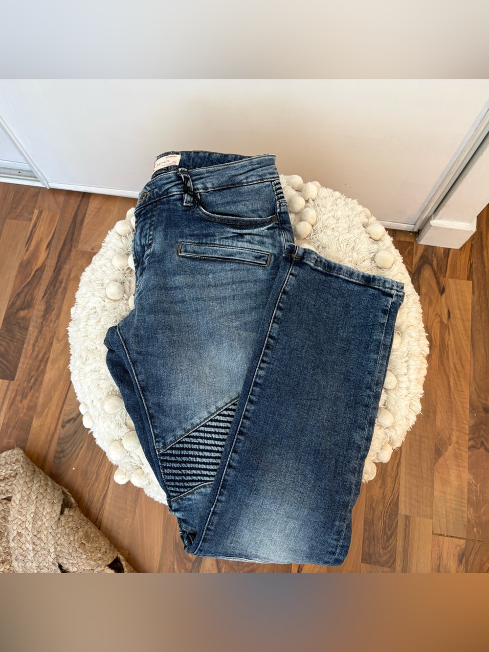 Parasuco | Men's Slim Jeans in Medium Blue Denim